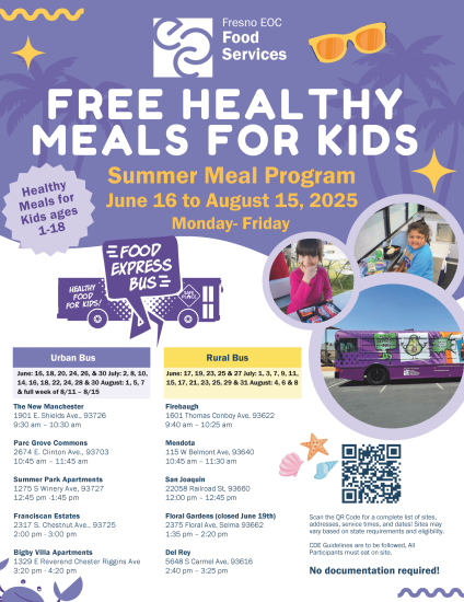 2025 summer food express bus- english